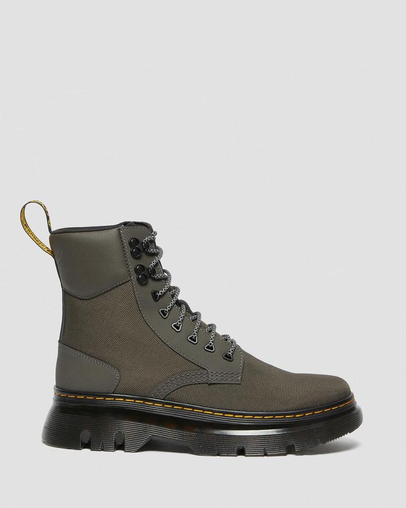 Olive Women's Dr Martens Tarik Utility Boots | CA 266UZG